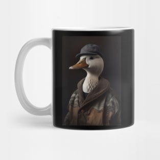Animal Duck in Suit Mug